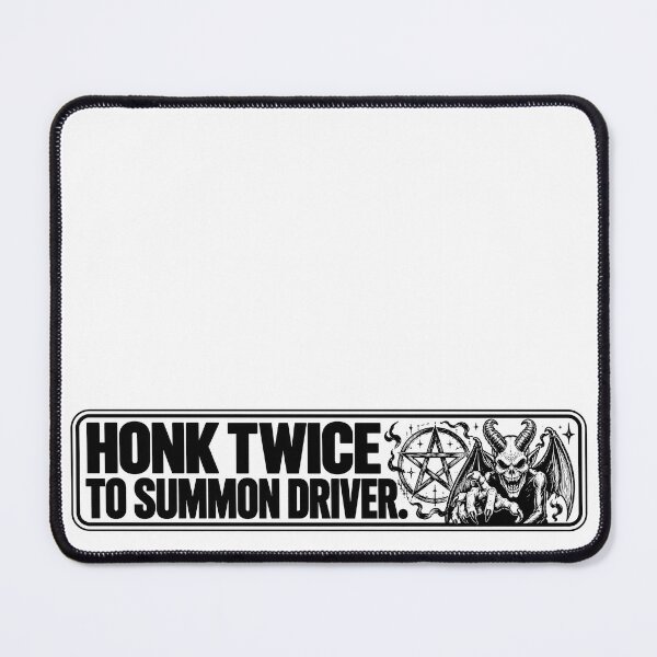 Item preview, BUMPS IN THE ROAD COLLECTION - ⭐ HALLOWEEN EDITION ⭐ - HONK TWICE TO SUMMON DRIVER.  designed and sold by WheelieGdArt.