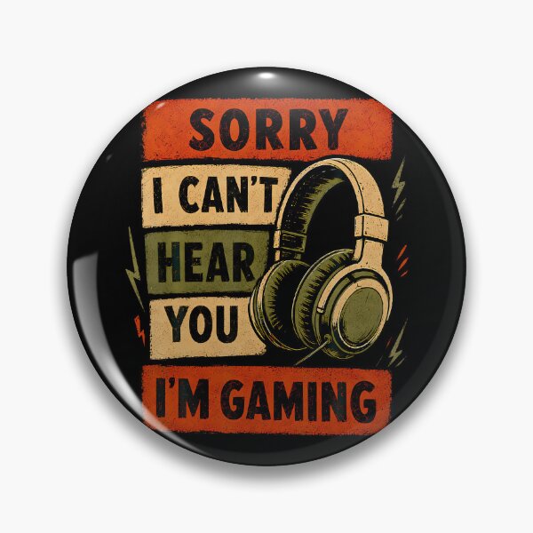 Item preview, Funny Gamer Graphic Tee Sorry I Can'T Hear You I'M Gaming designed and sold by Krwasatoune.