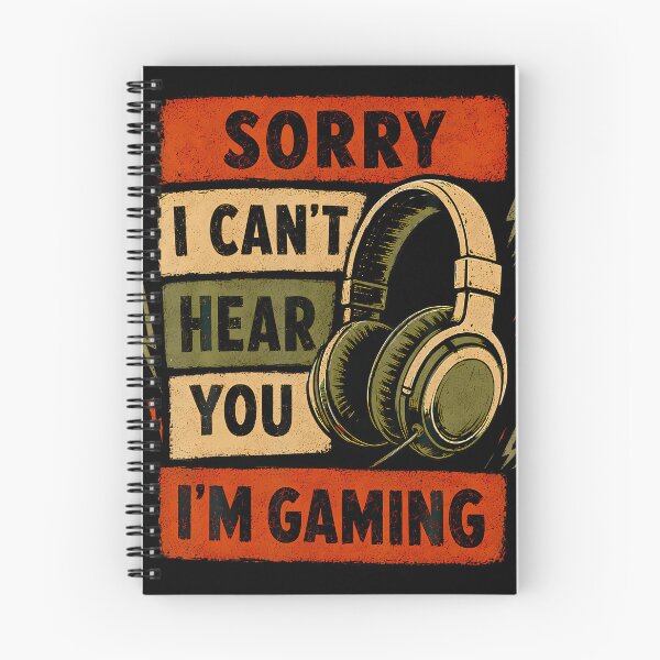 Item preview, Funny Gamer Graphic Tee Sorry I Can'T Hear You I'M Gaming designed and sold by Krwasatoune.