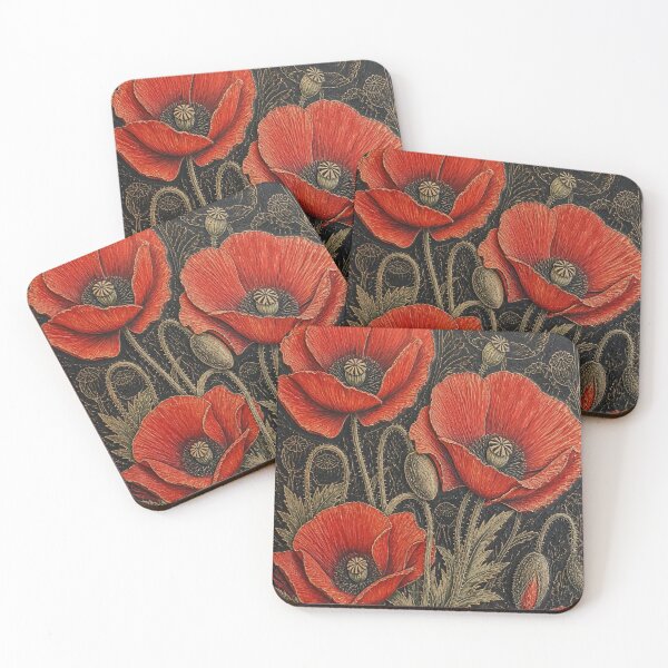 Artikelvorschau, Mohnblumen entworfen und verkauft von Artnovalty.redbubble.com.