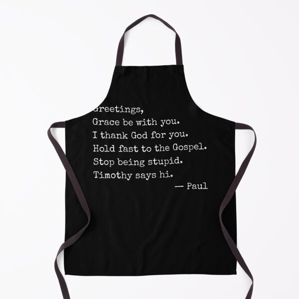 Item preview, Greetings Grace Be With You Paul'S Letter Template Humor designed and sold by Krwasatoune.