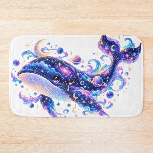 Item preview, Cosmic Galaxy Whale Illustration designed and sold by jgvisualarts.