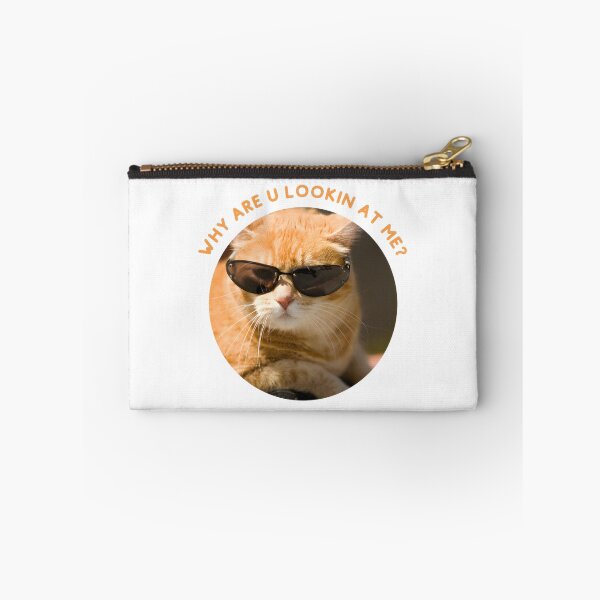 Item preview, Ginger Cat Side Eye Funny Orange Tabby Kitten Stare Down Cute Pet Humor Gift | Limited Edition designed and sold by tlcgiftcenter.