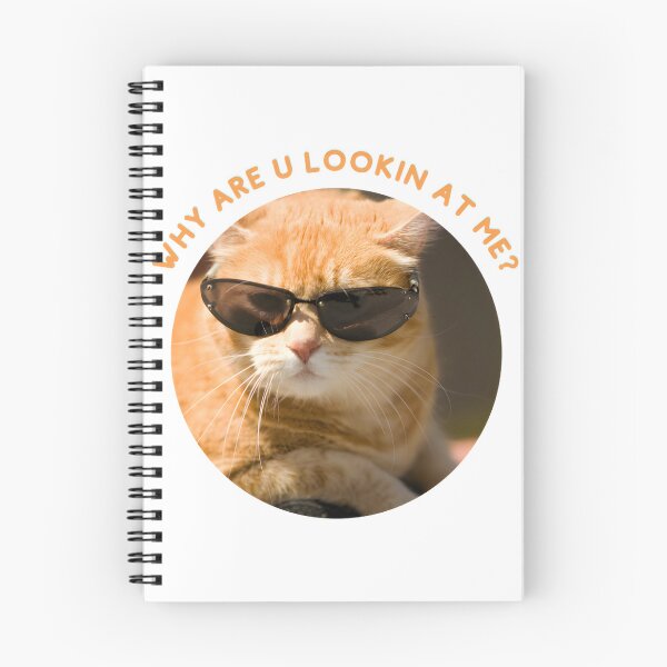 Item preview, Ginger Cat Side Eye Funny Orange Tabby Kitten Stare Down Cute Pet Humor Gift | Limited Edition designed and sold by tlcgiftcenter.