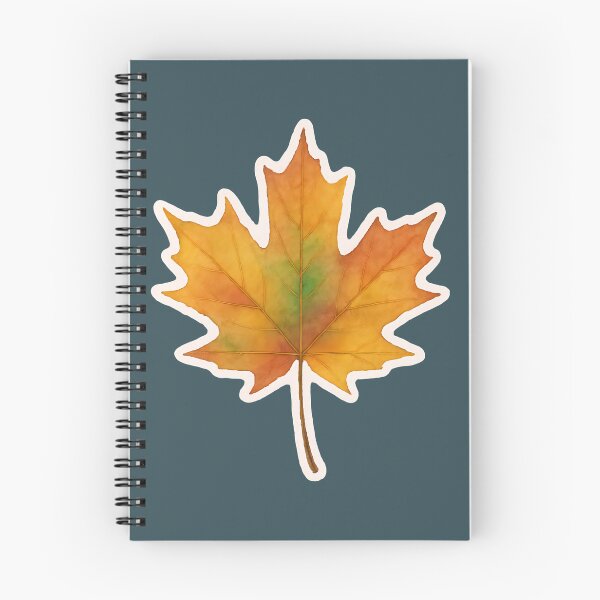 Item preview, Watercolor Botanical Leaves Nature Inspired Collection: Sugar Maple designed and sold by PinUpPizzazz.