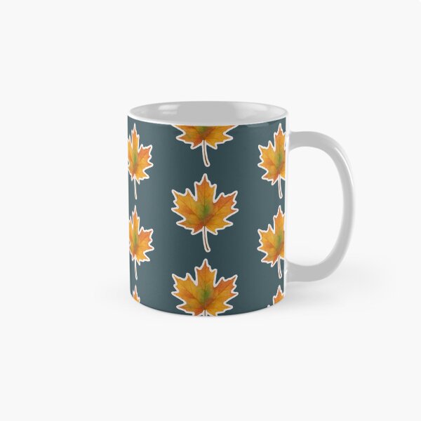 Item preview, Watercolor Botanical Leaves Nature Inspired Collection: Sugar Maple designed and sold by PinUpPizzazz.