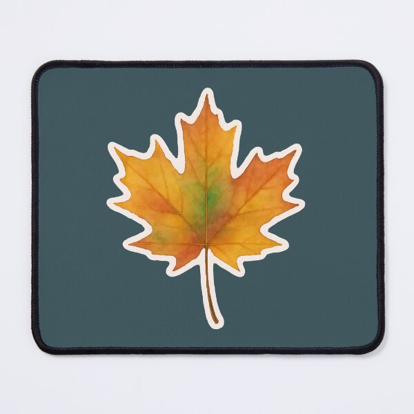 Item preview, Watercolor Botanical Leaves Nature Inspired Collection: Sugar Maple designed and sold by PinUpPizzazz.