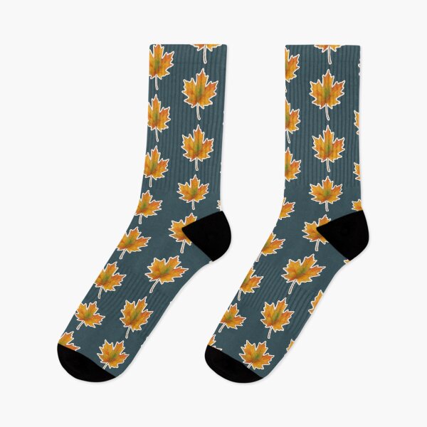 Item preview, Watercolor Botanical Leaves Nature Inspired Collection: Sugar Maple designed and sold by PinUpPizzazz.