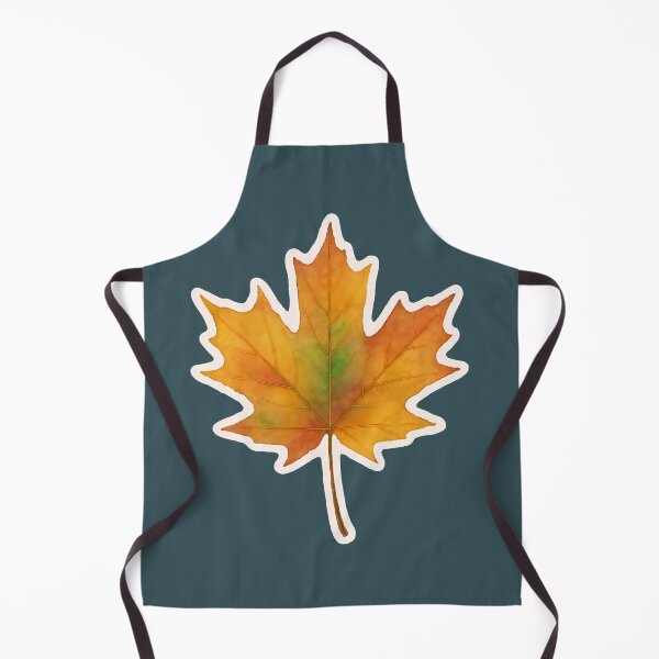 Item preview, Watercolor Botanical Leaves Nature Inspired Collection: Sugar Maple designed and sold by PinUpPizzazz.