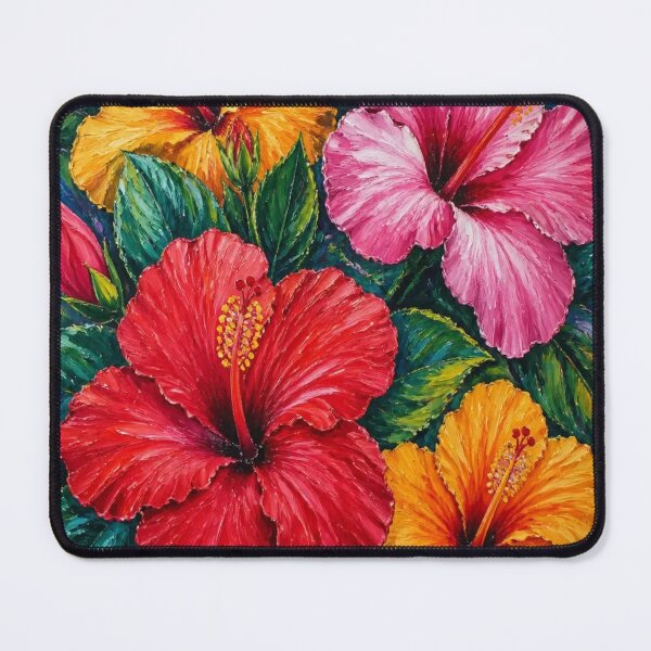 Item preview, hibiscus flowers designed and sold by Artnovalty.redbubble.com.