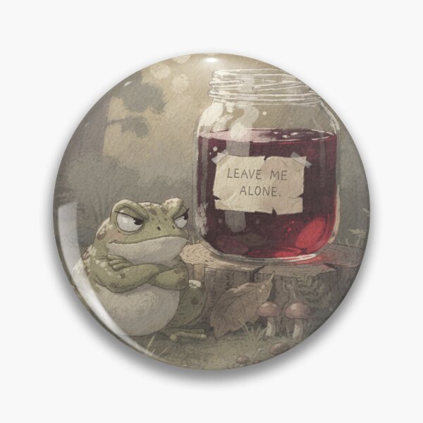 Item preview, Leave Me Alone Jam Toad designed and sold by PictorialWhimsy.