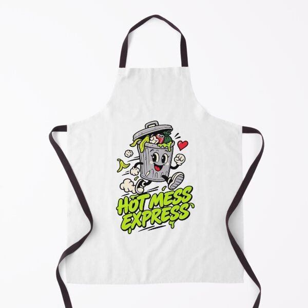 Item preview, culture memes  Hot Mess Express Funny Self Deprecating Trash Can designed and sold by Uglyandcute.