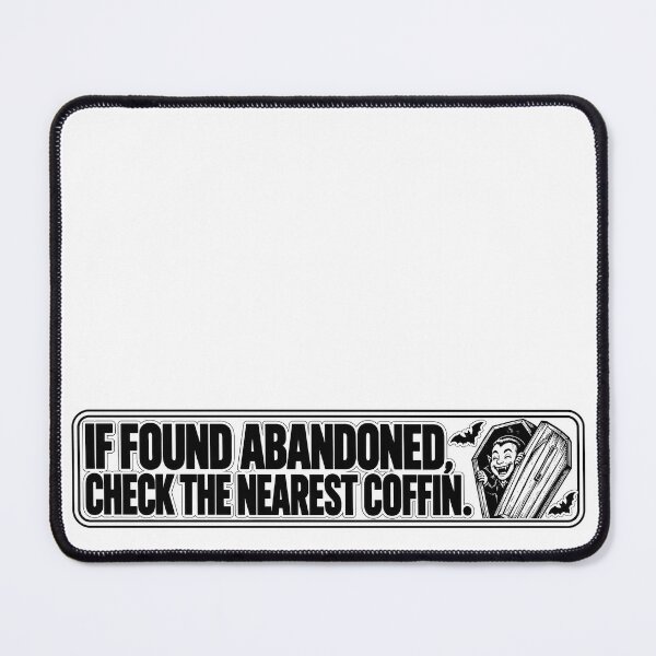 Item preview, BUMPS IN THE ROAD COLLECTION - ⭐ HALLOWEEN EDITION ⭐ - IF FOUND ABANDONED, CHECK THE NEAREST COFFIN. designed and sold by WheelieGdArt.