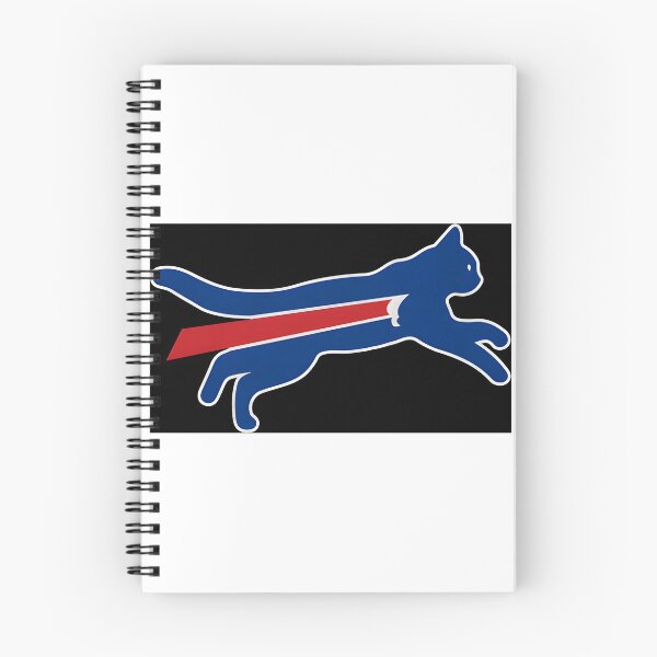 Item preview, Cute Buffalo Football Cat Mascot Design | Red And Blue Bison Kitty For Football Fans | Limited Edition designed and sold by tlcgiftcenter.