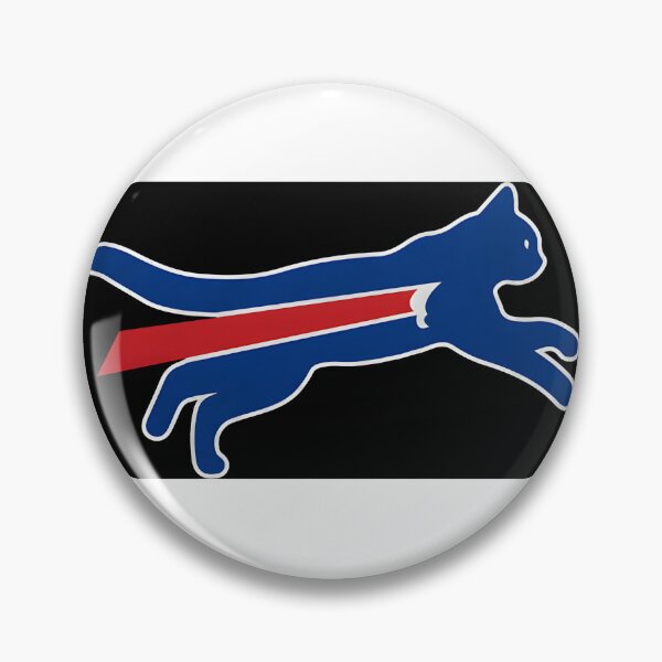 Item preview, Cute Buffalo Football Cat Mascot Design | Red And Blue Bison Kitty For Football Fans | Limited Edition designed and sold by tlcgiftcenter.