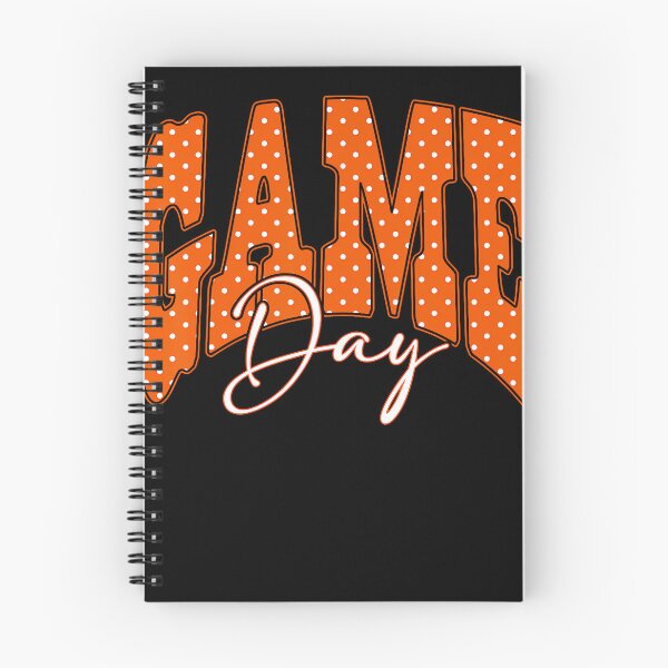 Item preview, Orange Polka Dot Game Day Football Touchdown Season designed and sold by Krwasatoune.