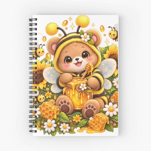 Item preview, Cute Bear Bee Costume Honey Illustration designed and sold by jgvisualarts.