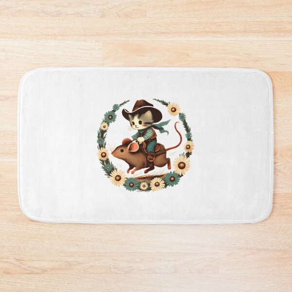 Item preview, Western Cowboy Cat Retro Vintage Style Meowdy Americana Design | Best Gift designed and sold by tlcgiftcenter.