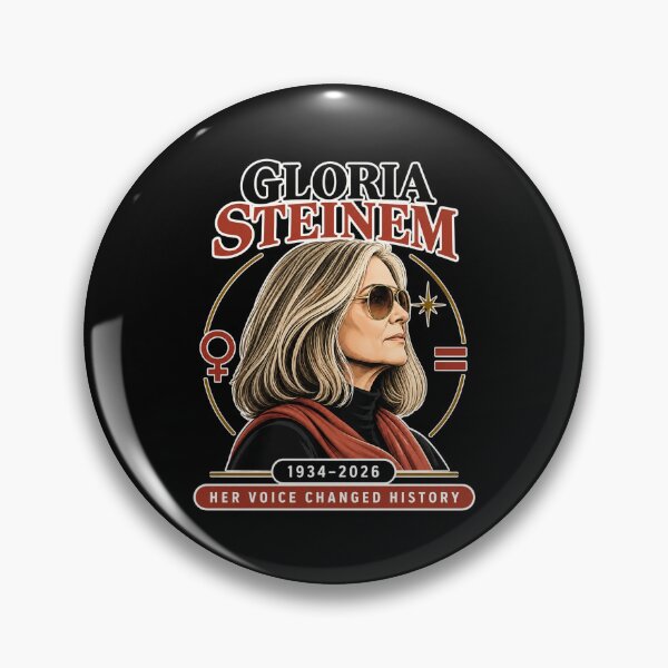 Item preview, Gloria Steinem Feminist - Her Voice Changed History 1934 - 2026 designed and sold by CATTYHOLA.