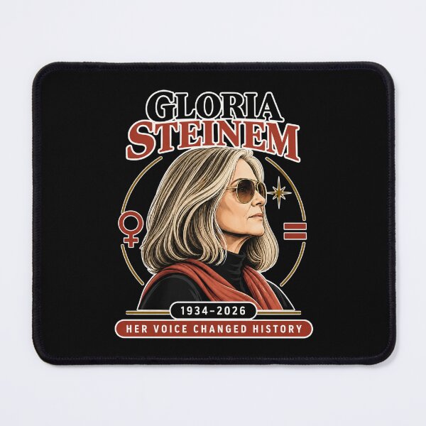 Item preview, Gloria Steinem Feminist - Her Voice Changed History 1934 - 2026 designed and sold by CATTYHOLA.