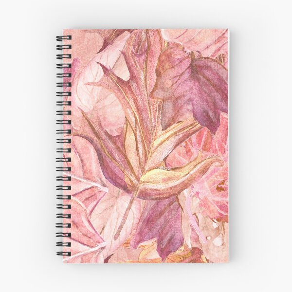Item preview, Blush Camo Leaves - Watercolor Rose Pink Mauve Botanical Camouflage designed and sold by Suziness Designs.