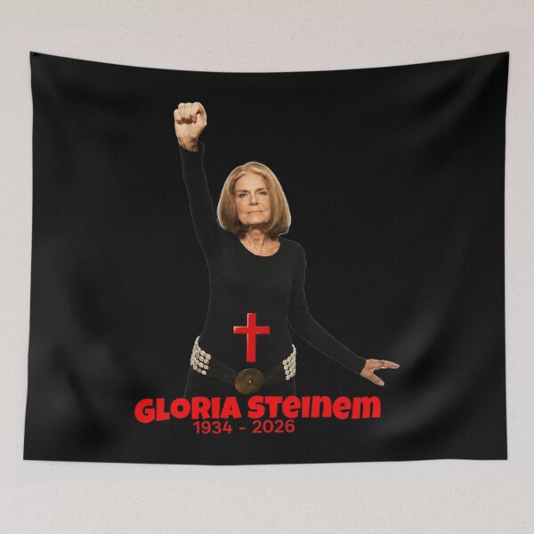 Item preview, Gloria Steinem RIP designed and sold by CATTYHOLA.