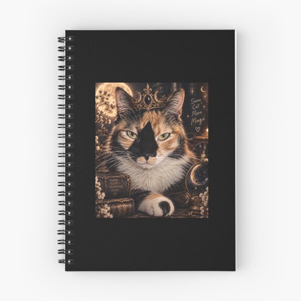 Item preview, Mystical Calico Cat Queen – Same Cat More Magic designed and sold by House of Vardit.