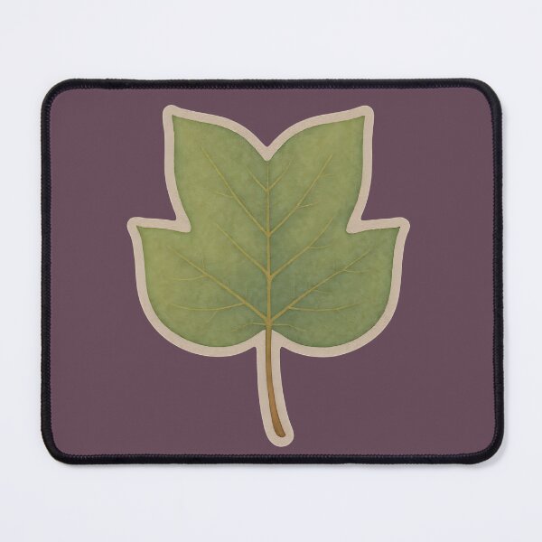 Item preview, Watercolor Botanical Leaves Nature Inspired Collection: Tulip Poplar designed and sold by PinUpPizzazz.