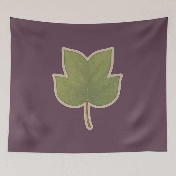 Item preview, Watercolor Botanical Leaves Nature Inspired Collection: Tulip Poplar designed and sold by PinUpPizzazz.