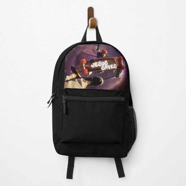 Item preview, Retro Jesus Saves Skateboarder Galaxy Art designed and sold by DanniJordan.