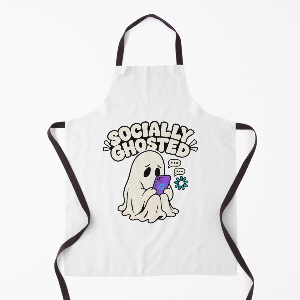 Item preview, culture memes Socially Ghosted Funny Cute Ghost With Phone designed and sold by Uglyandcute.