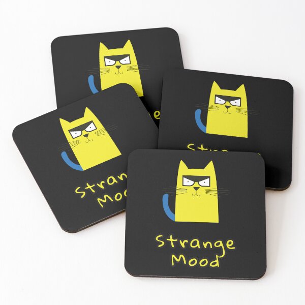 Item preview, Strange Mood | Funny Yellow Cat | Weird Mood Humor designed and sold by ContigoART.