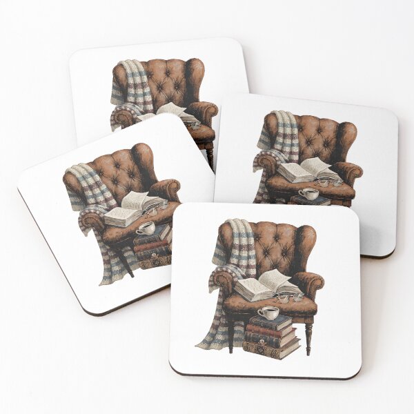 Item preview, The Bookworm's Reading Chair designed and sold by Neural-canvas.