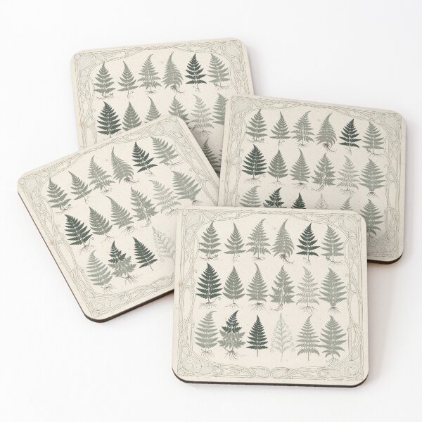 Item preview, Vintage Fern Botanical Chart designed and sold by PictorialWhimsy.