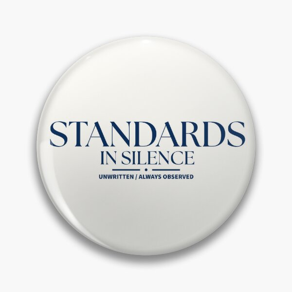 Item preview, Standards In Silence | Deep Navy Editorial Serif & Dot Divider Typography designed and sold by Sparkle First Co..