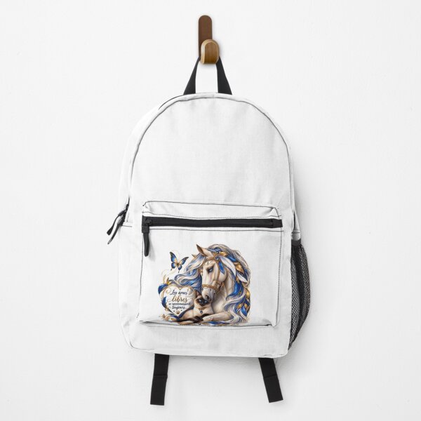 Item preview, Mystical horse and precious Siamese cat designed and sold by Hassine-Art.
