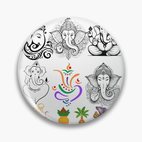 Item preview, Divine Vighnaharta Ganesha T-Shirt | Festive Ganpati Graphic Tee designed and sold by everyone cloth house.