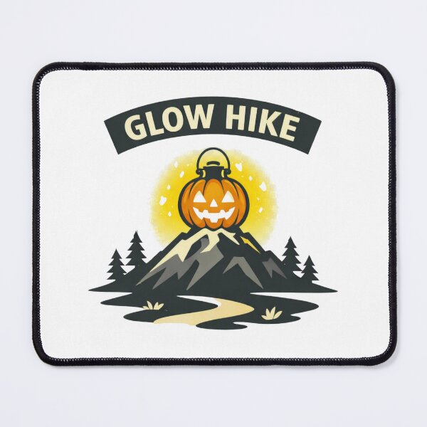 Item preview, Glow Hike Pumpkin Lantern Peak designed and sold by GabeMountainArt.