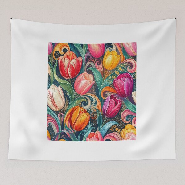 Item preview, Tulips designed and sold by Artnovalty.redbubble.com.