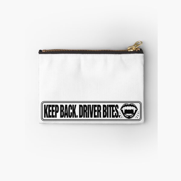 Item preview, BUMPS IN THE ROAD COLLECTION - ⭐ HALLOWEEN EDITION ⭐ - KEEP BACK. DRIVER BITES. designed and sold by WheelieGdArt.