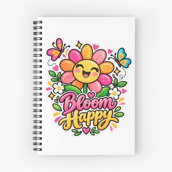 Item preview, Bloom Happy Smiling Flower designed and sold by CodePaws Creations.