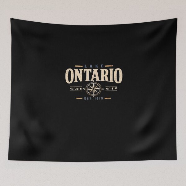 Item preview, Vintage Lake Ontario Compass Emblem designed and sold by ethancooper399.