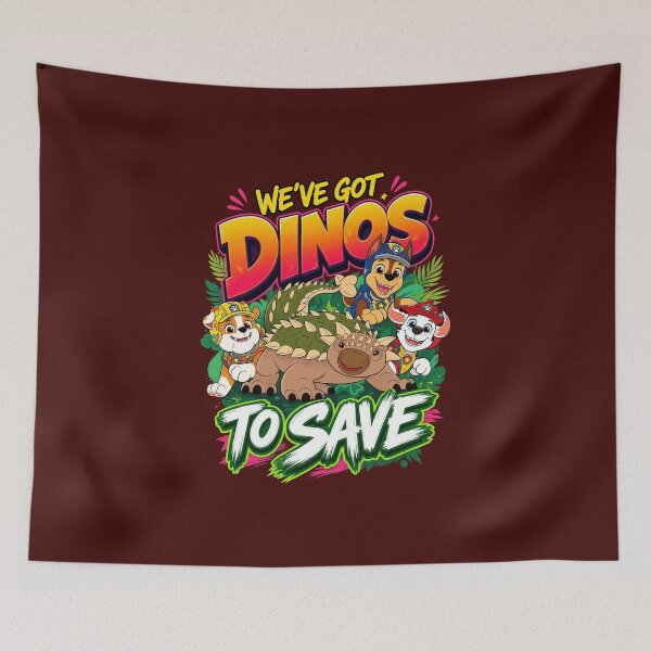 Item preview, We Got Dinos to Save designed and sold by yamamoto3443.