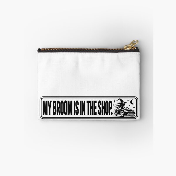 Item preview, BUMPS IN THE ROAD COLLECTION - ⭐ HALLOWEEN EDITION ⭐ - MY BROOM IS IN THE SHOP. designed and sold by WheelieGdArt.