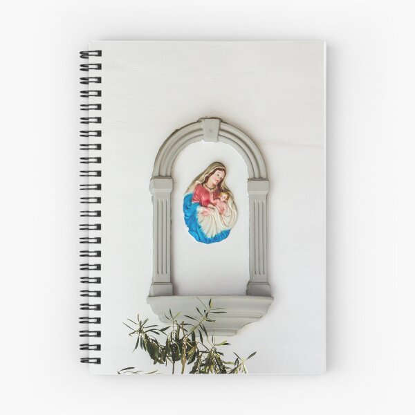 Item preview, Virgin Mary and Child in Arch Niche, Religious Decor for Home Altar and Catholic Faith designed and sold by Nmallia.