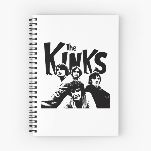 Item preview, The Kinks Black Logo Retro Design designed and sold by DaisyGooglies.