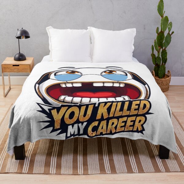 Item preview, You Killed My Career funny soccer shirt designed and sold by TalkyBall Shop.