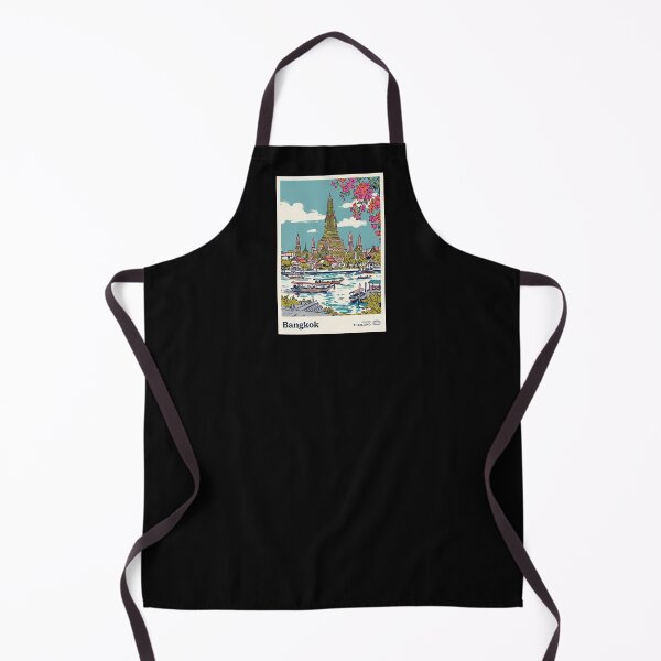 Item preview, Bangkok Vintage Retro Thailand Travel designed and sold by RareDeerArt.