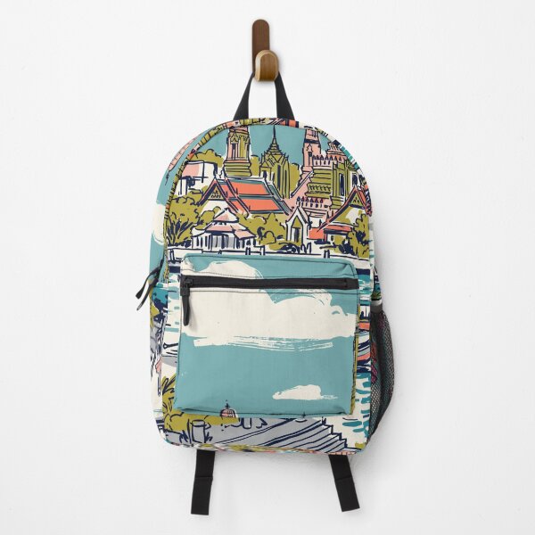 Item preview, Bangkok Vintage Retro Thailand Travel designed and sold by RareDeerArt.