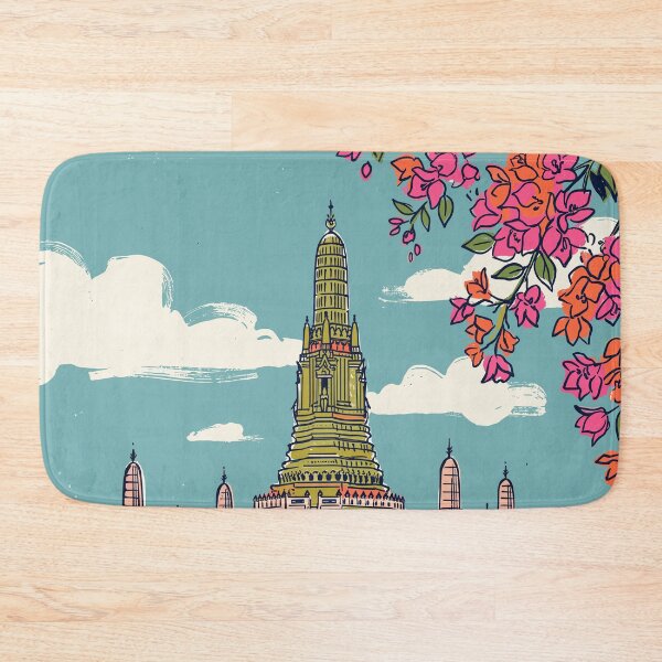 Item preview, Bangkok Vintage Retro Thailand Travel designed and sold by RareDeerArt.